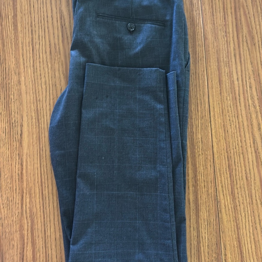 Express Charcoal Slim Fit Trousers